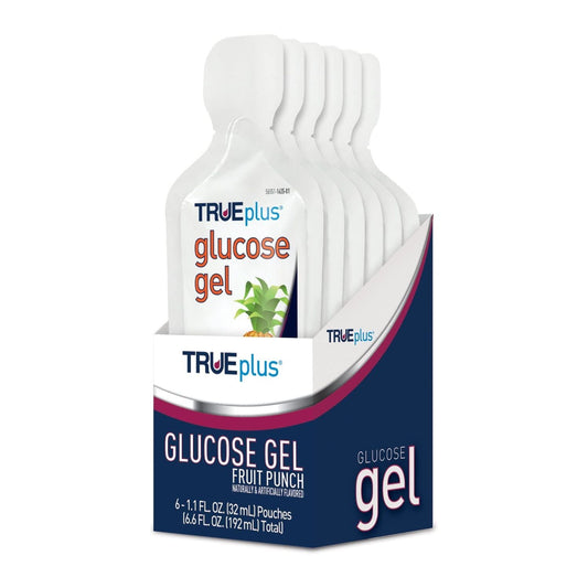 TRUEplus Glucose Gel, Fruit Punch Flavor - Gel Pouch
