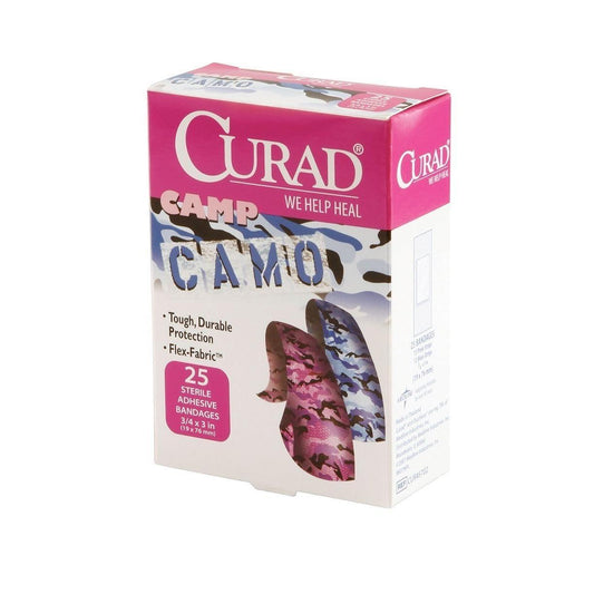 Curad Bandages, Adhesive, Camp Camo