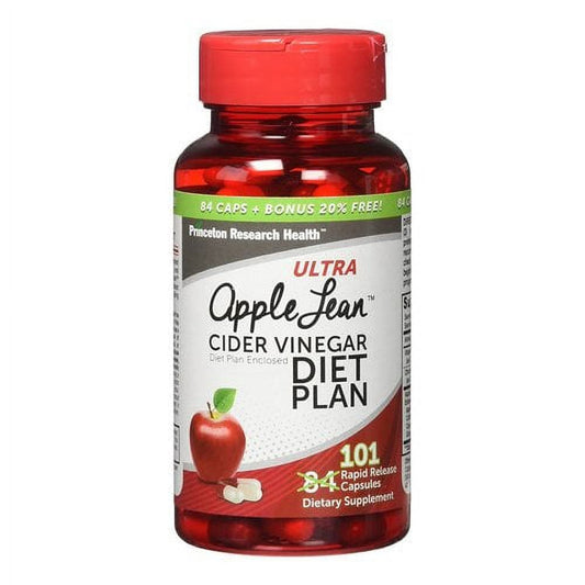 Princeton Research Health Ultra Apple Lean Cider Vinegar Diet Plan Rapid Release Capsules