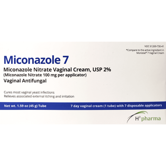 Taro Miconazole 7 Miconazole Nitrate 2% Vaginal Cream, 45 Grams