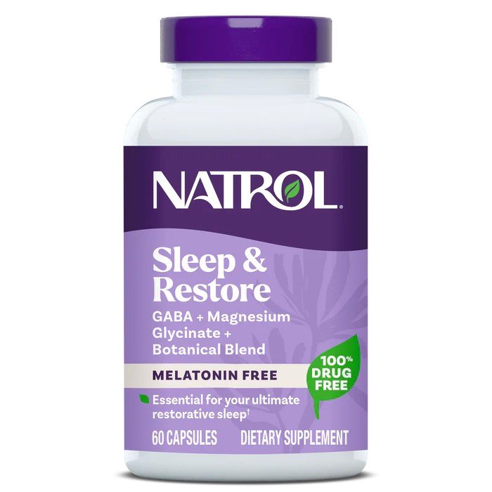 Natrol Sleep & Restore-Non-Melatonin 60 Capsule