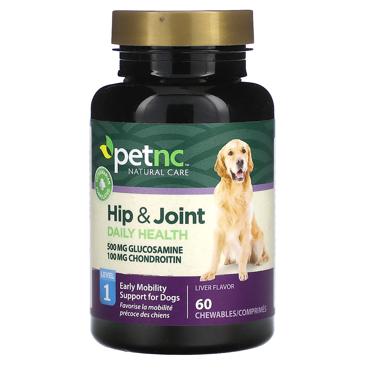 PetNC Natural Care Hip And Joint Health Early Mobility Chewables For Dogs