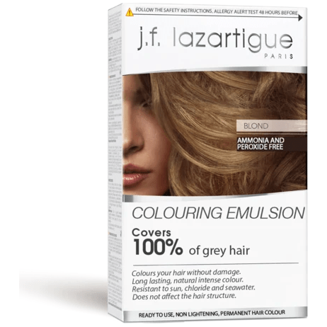 J.f. Lazartigue Coloring Emulsion for Grey Hair Blond 60ml