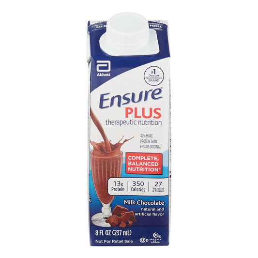 Ensure Plus Nutrition Chocolate Shake, 8 Oz