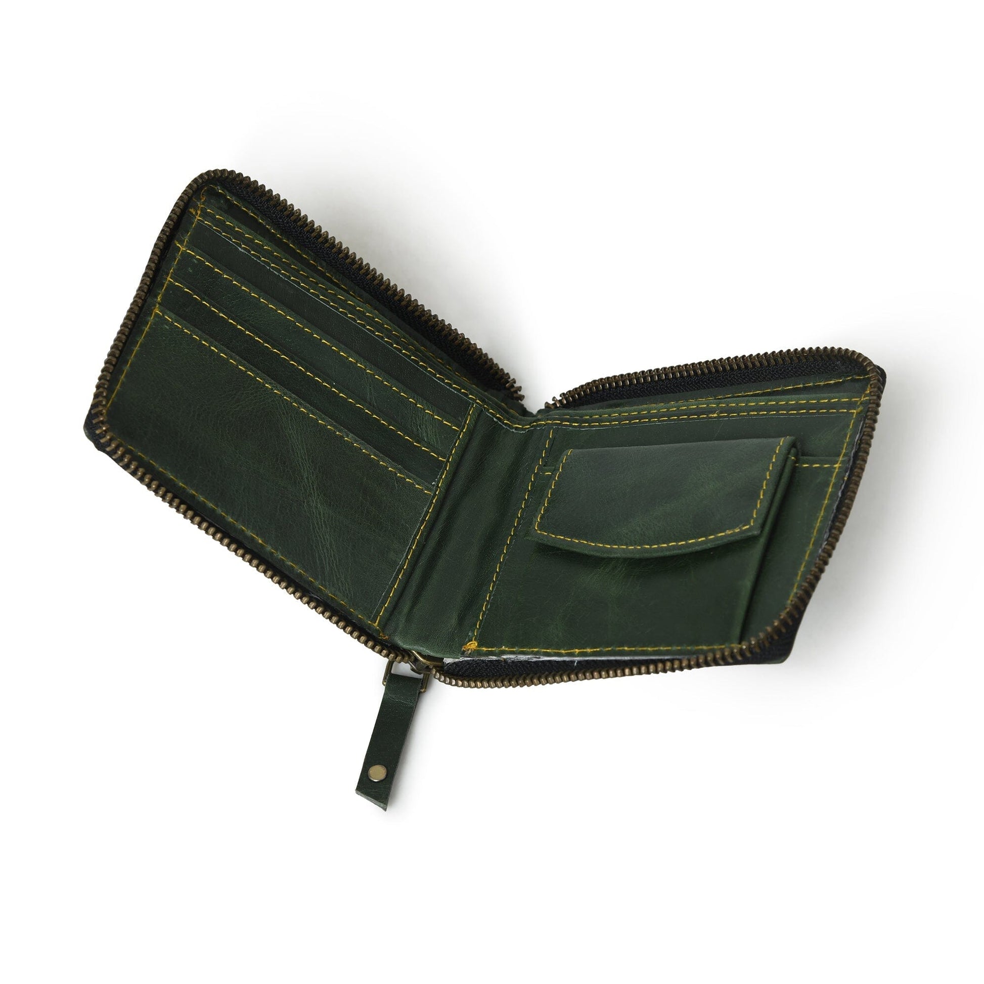 Adams Bi-Fold Wallet- Green - Osadia Concept Store