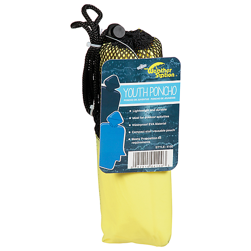 The Weather Station Youth Poncho Style 4100