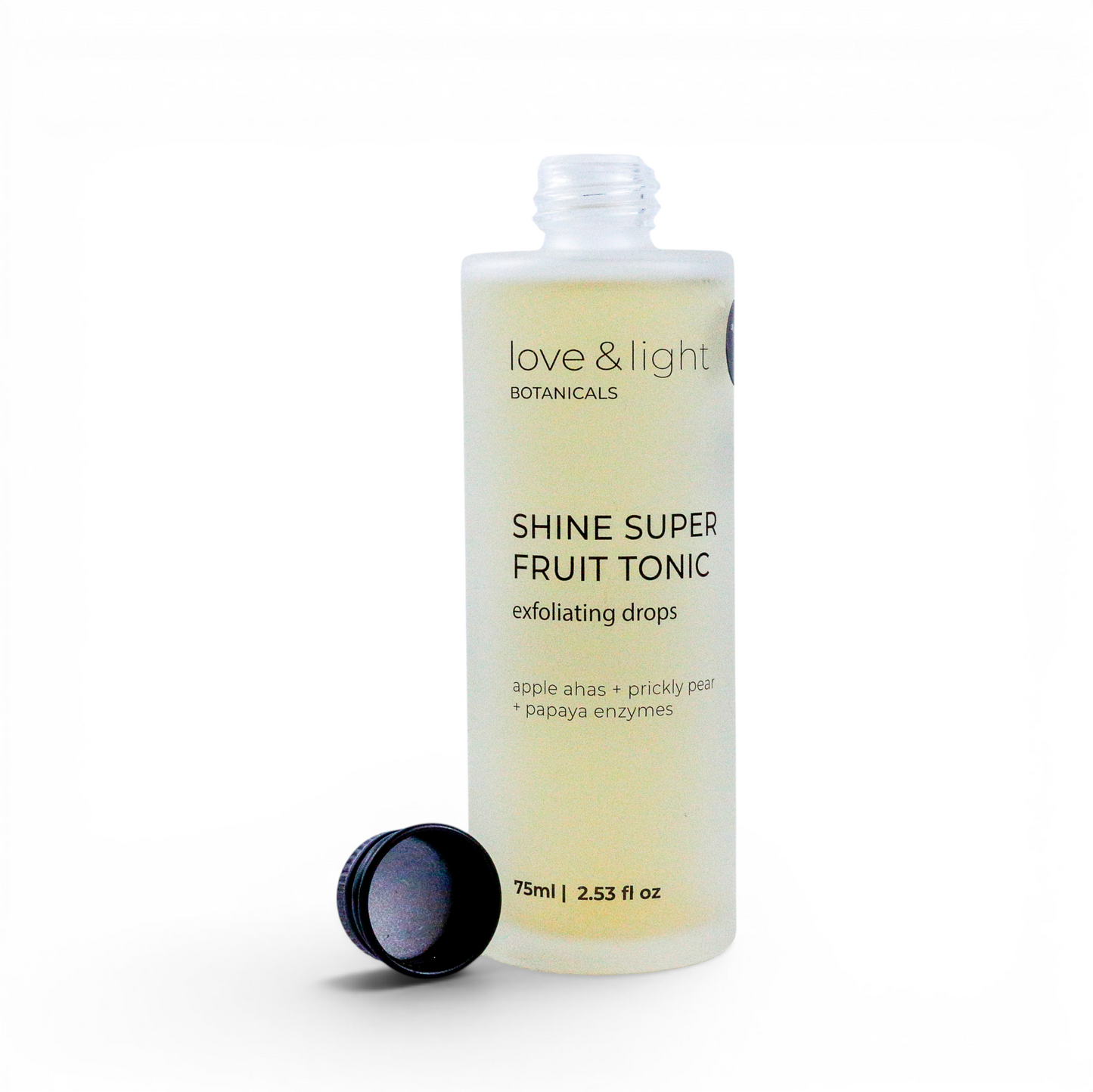 Shine superfruit exfoliating tonic