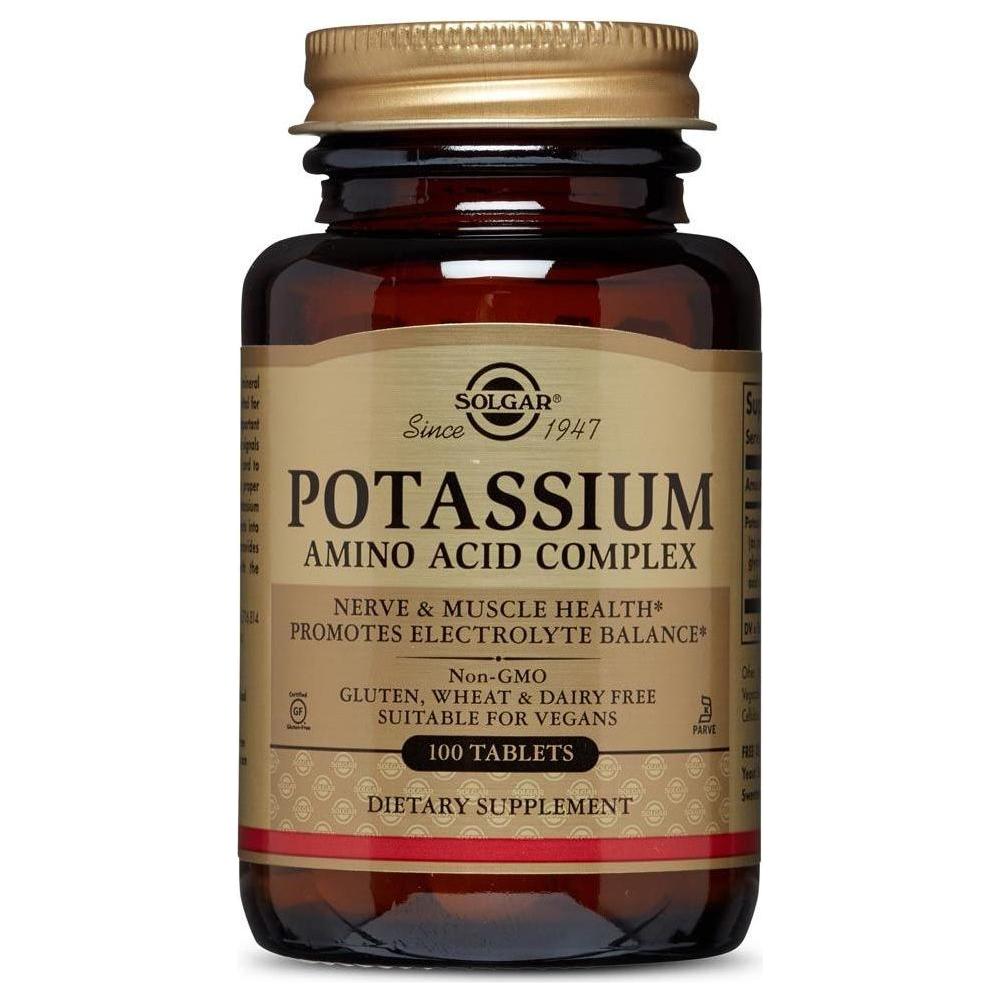 Solgar Potassium Amino Acid Complex 100 Tablets