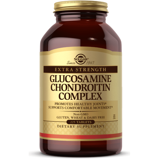 Solgar Extra Strength Glucosamine Chondroitin Complex 225 Tablets