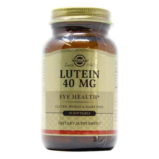 Solgar Lutein 40 mg 30 Softgels