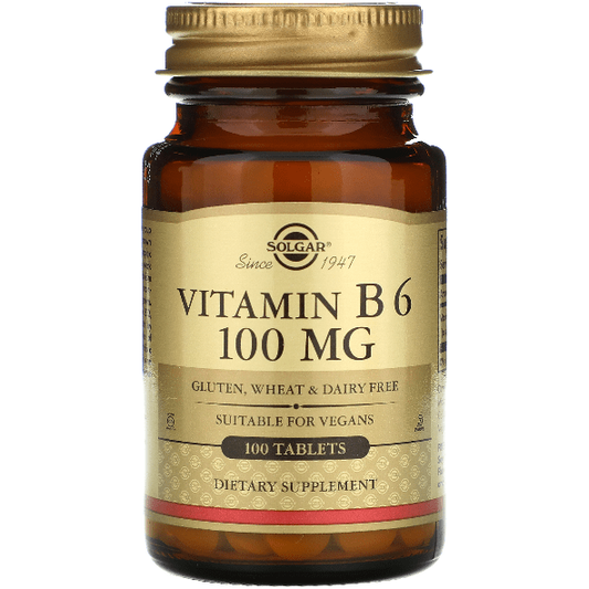 Solgar Magnesium with Vitamin B6 100 Tablets