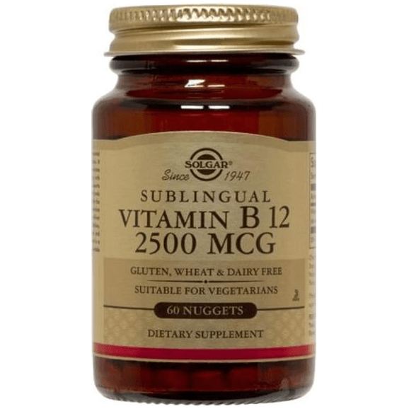Solgar Vitamin B12 250mcg 60 Nuggets