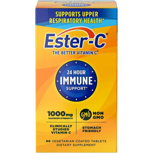 Ester C Vitamin 24 Hour Coated Tablets, 1,000 Mg