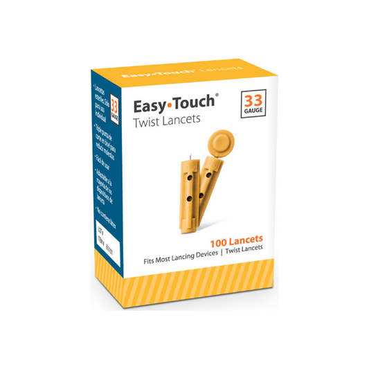 Easy Touch Twist Lancets 33 Gauge