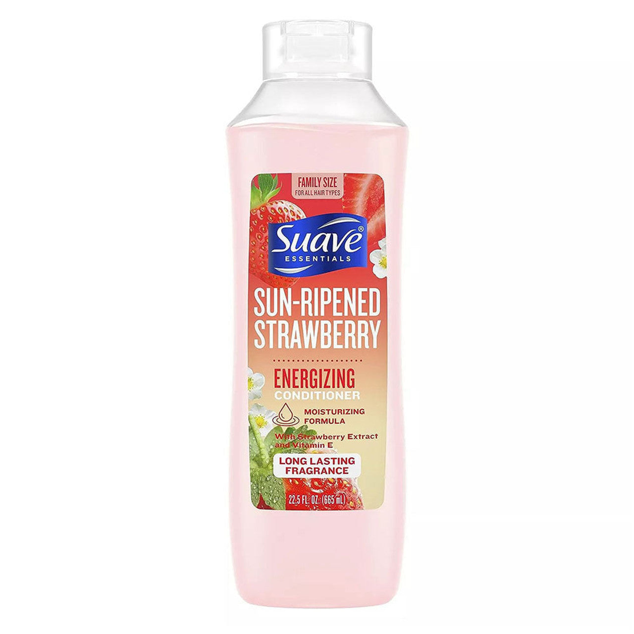 Suave Er, Energizing, Sun Ripened Strawberry, Family Size 22.5 Fl Oz