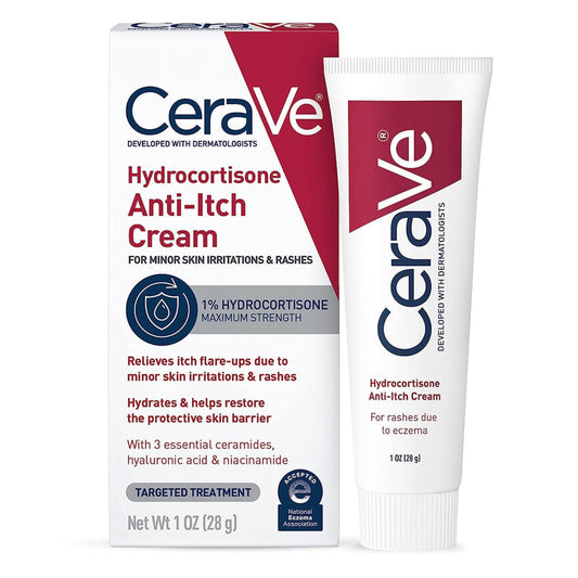 Cerave Hydrocortisone Anti-Itch Cream - 1 Oz