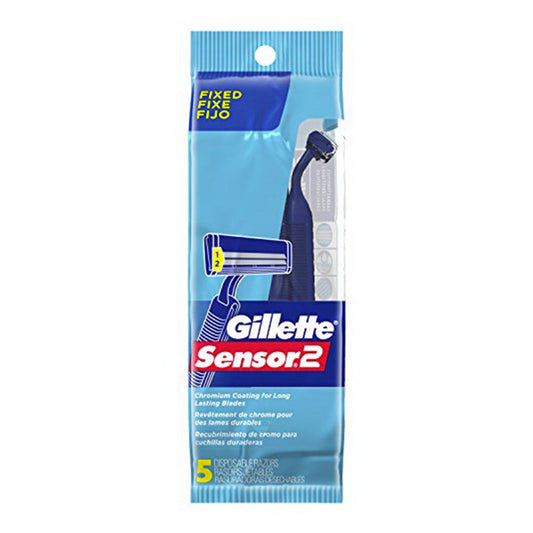 Gillette Razors, Disposable, Sensor 2, Fixed