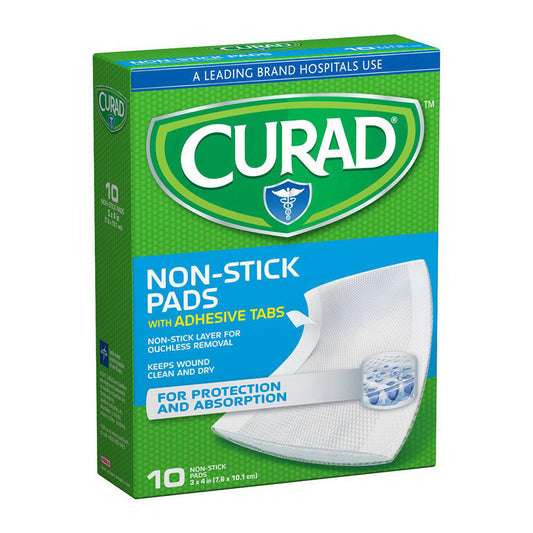 Curad Telfa Non-Stick Pads, 3 Inch X 4 Inches - Osadia Concept Store