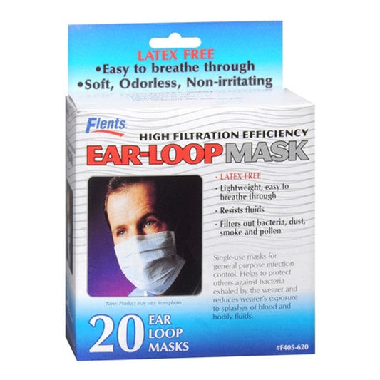 Flents Ear-Loop Mask - 20 Ea