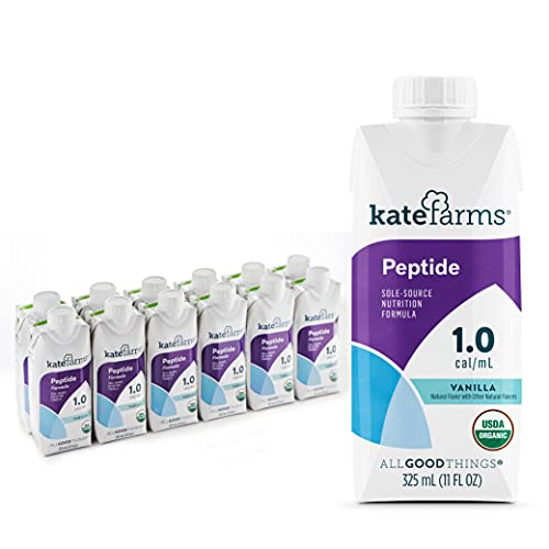 Kate Farms Peptide 1.0 Oral Supplement, 325 Ml, Vanilla