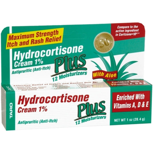 Taro Hydrocortisone Cream 1% 1 Oz