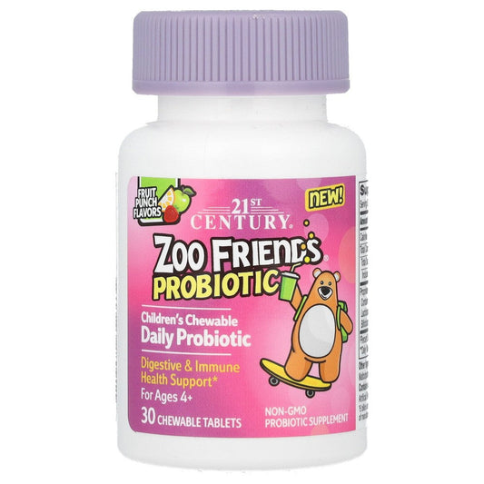 21st Century Zoo Friends Probiotic Chewable