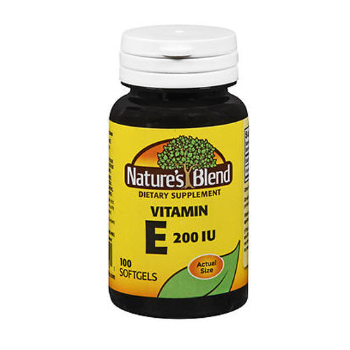 Nature's Blend Vitamin E 200 I.U Soft Gel - 100 Ct
