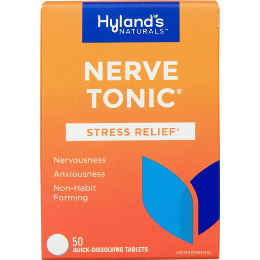 Hyland's Nerve Tonic Stress Relief Tablets, 1 Each, 50 Tab