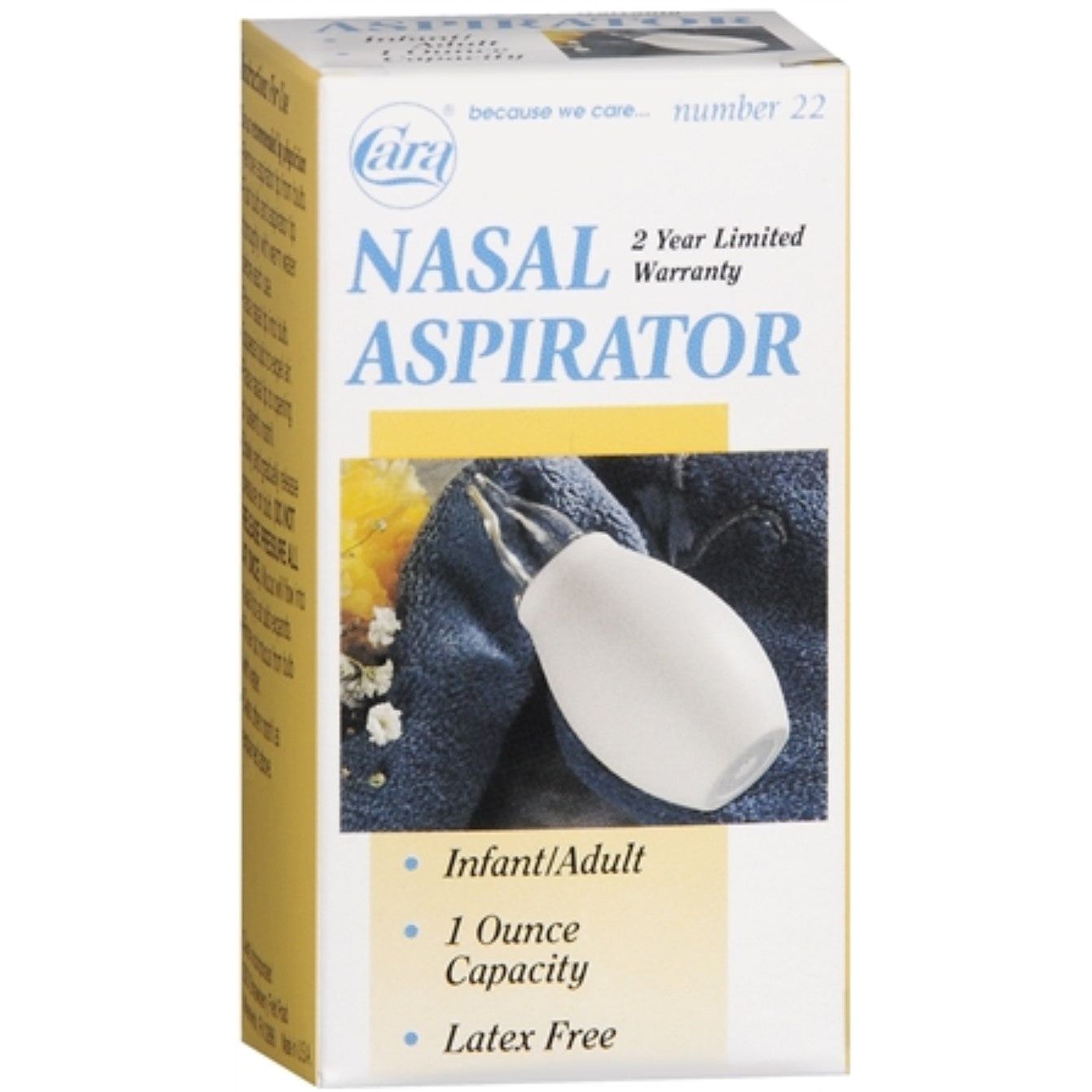 Cara Nasal Aspirator Number 22 - 1 Oz