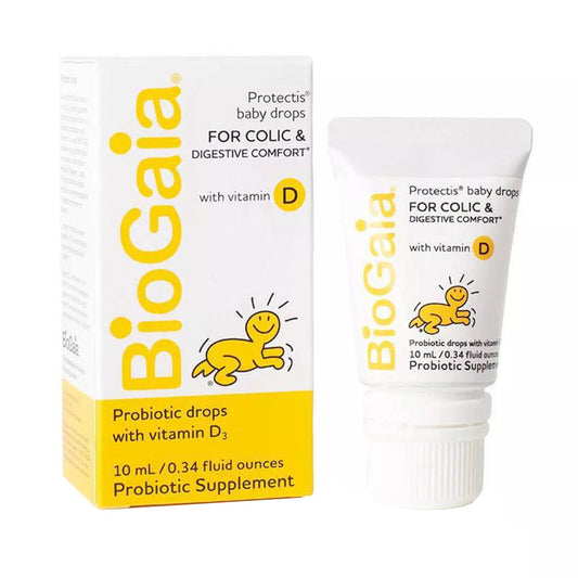BioGaia Protectis Probiotic Baby Drops With Vitamin D3 - 0.34 Fl Oz