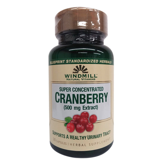 Windmill Cranberry 500mg Capsules 30ct