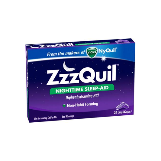 Vicks Zzzquil Nighttime Sleep Aid, Liqui Caps