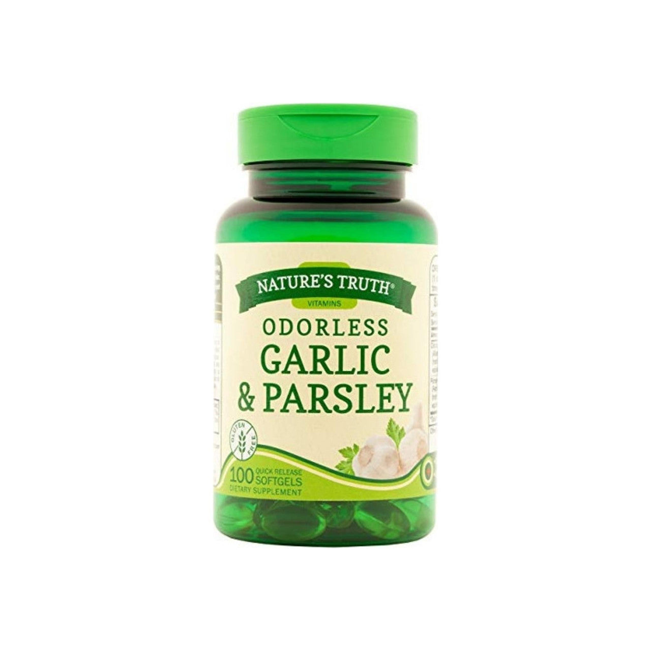 Nature's Truth Odorless Garlic And Parsley 1200mg