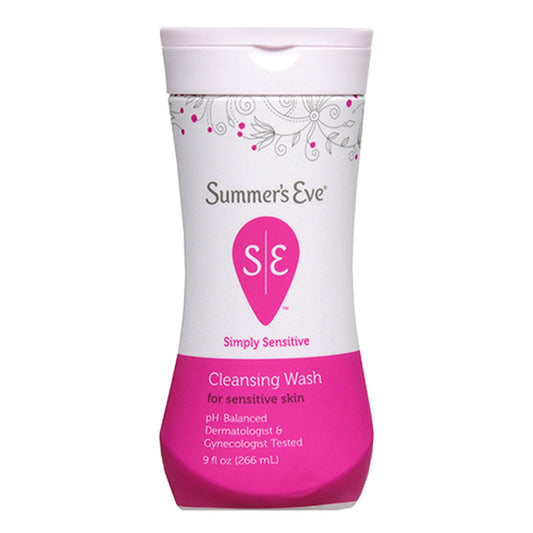 Summer's Eve Cleansing Wash For Sensitive Skin Simply - 9 Oz
