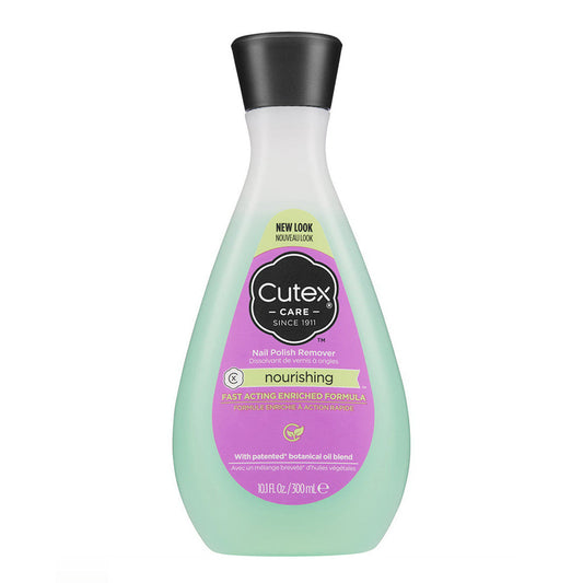 Cutex Care Nourishing Nail Polish Remover, 6.7 Fl Oz