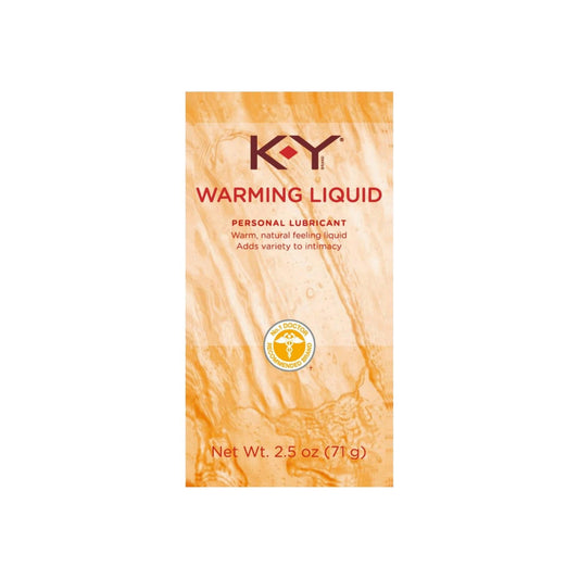 K-Y Personal Lubricant, Sensorial, Liquid, Warming 2.5 Oz