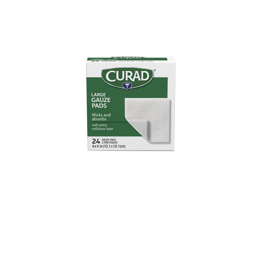 Curad Avant Gauze Pad, 4 X 4 Inches
