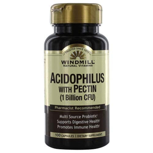 Windmill Acidophilus With Pectin Capsules, 100