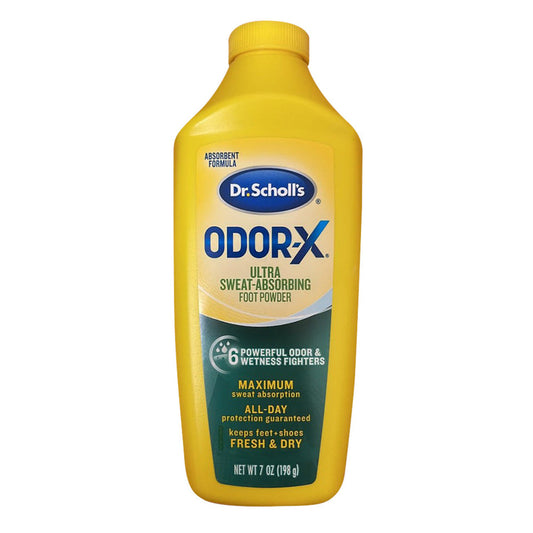Dr. Scholl's Foot Powder, Sweat Absorbing, Ultra 7 Oz