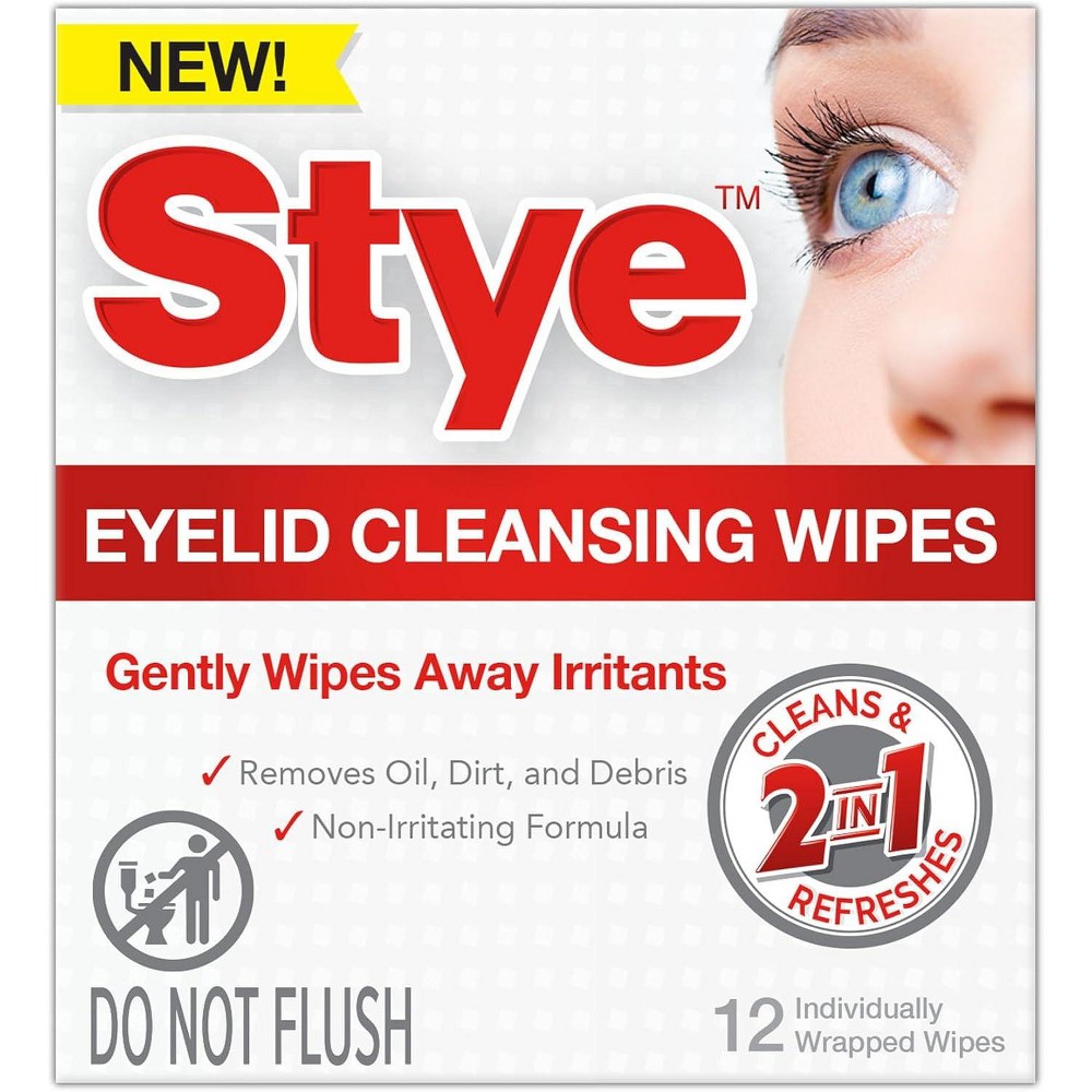 Stye Eyelid Cleansing Wipes