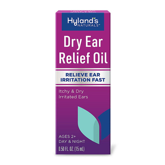 Hyland's Naturals Dry Ear Relief Oil, Day & Night, Ages 2