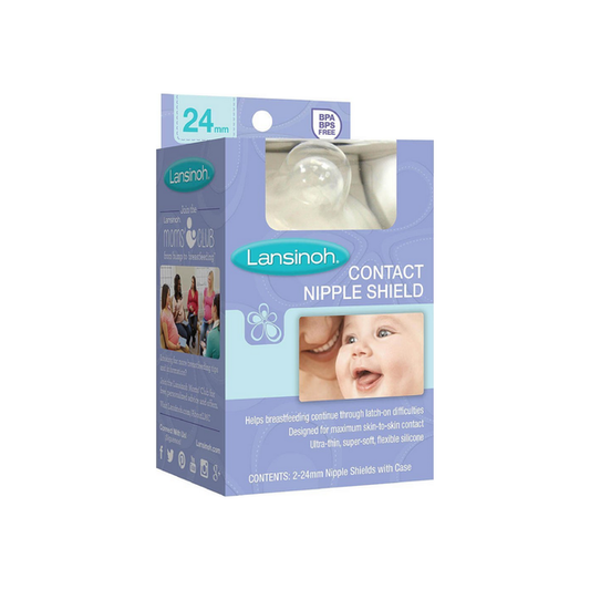 Lansinoh Contact Nipple Shield - 24mm - 2ct