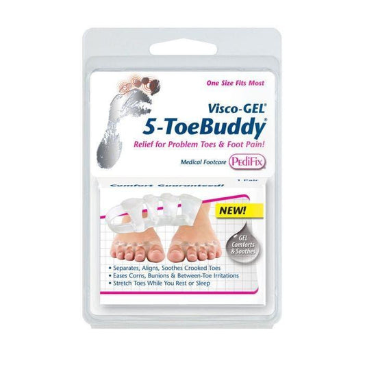 Pedifix ViscoGel 5-Toe Buddy - Pair