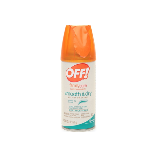 Off Insect Repellent, Family Care Smooth & Dry, 2.5-oz. Aerosol