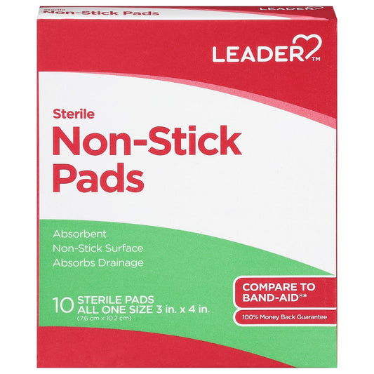 Leader Sterile Non-Stick Pads