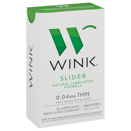 Wink Slider Naturally Lubricated Formula, Thin