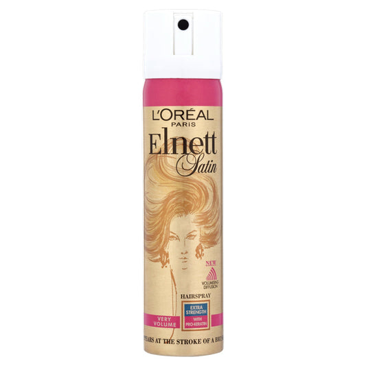 East-end-cosmetics L'Oreal Paris Elnett Satin Hairspray Very Volume Extra Strength 75ml