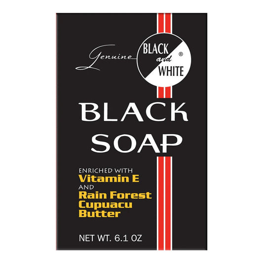 Black and White SkinCare Soap 6.10 Oz