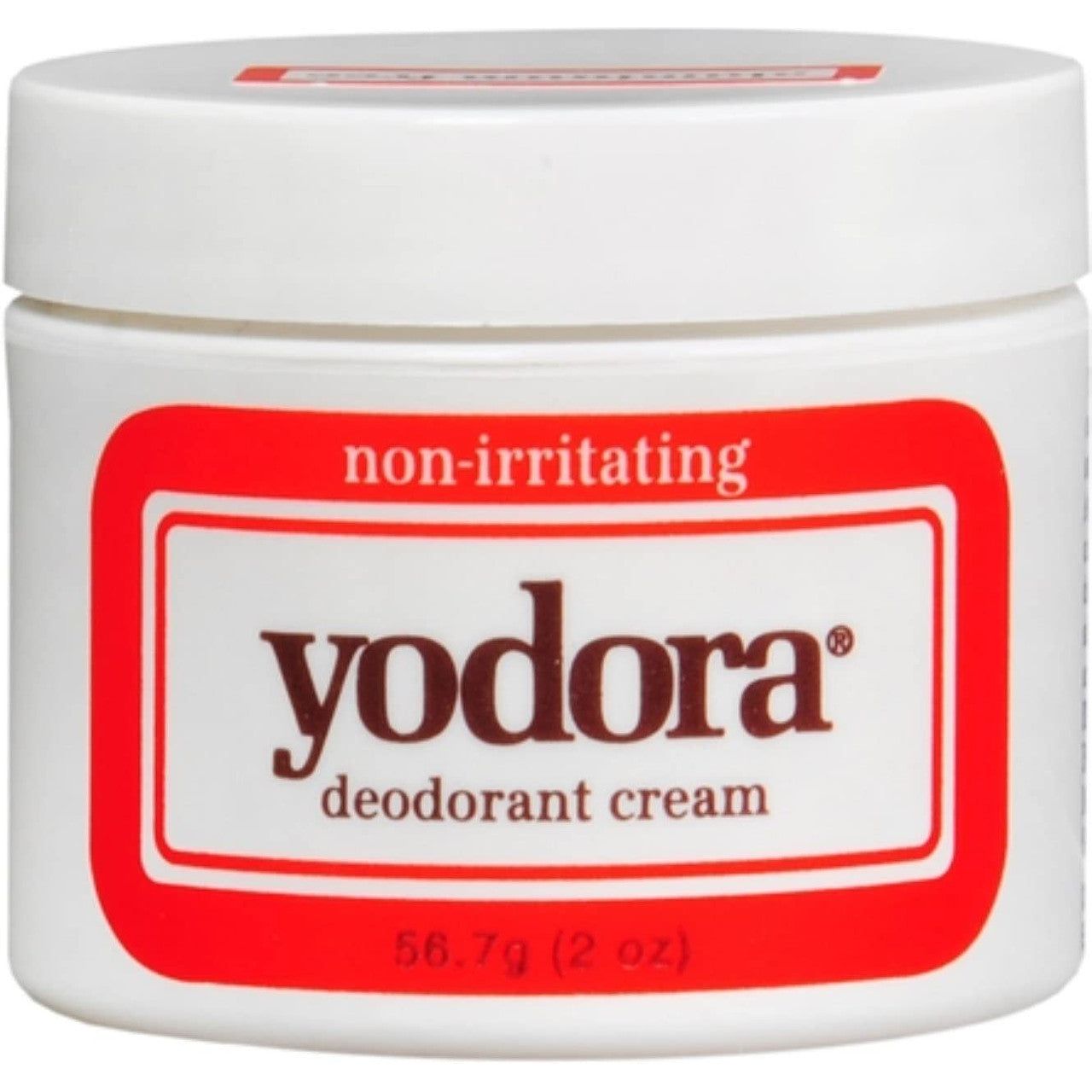 Yodora Deodorant Cream, Jar 2 Oz