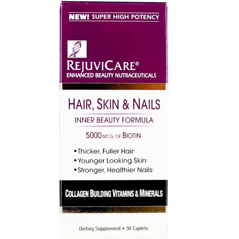 RejuviCare Hair, Skin & Nails, Inner Beauty Formula, 30 Caplets